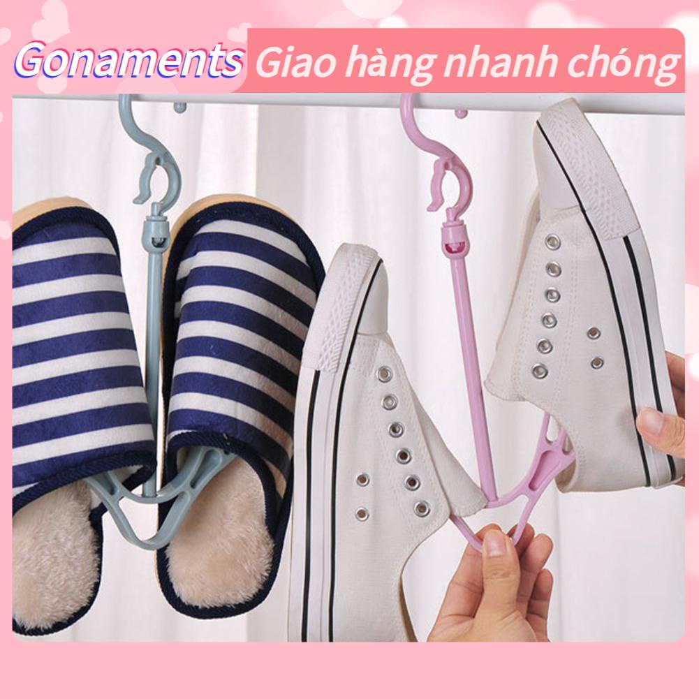 Giá phơi giày PP Móc treo có thể kết nối chống gió xoay 360° khăn quàng cổ Mũ Gonaments