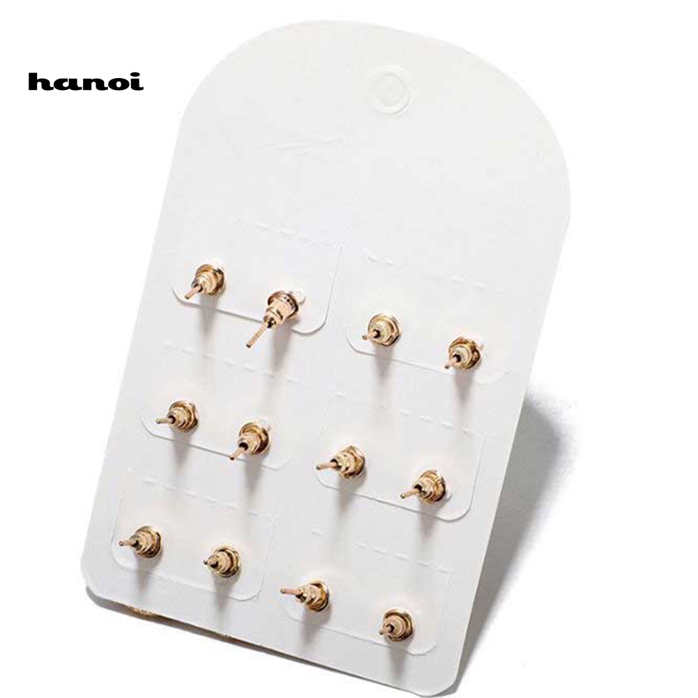 6 Đôi Bông Tai Thời Trang Nữ Tính