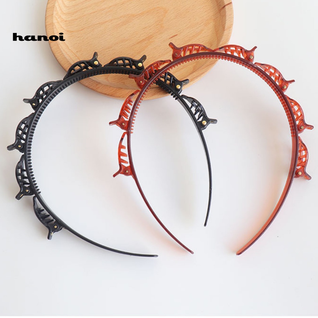 Kẹp Tóc Thiết Kế Hai Lớp Chống Trượt Thời Trang Cho Nữ