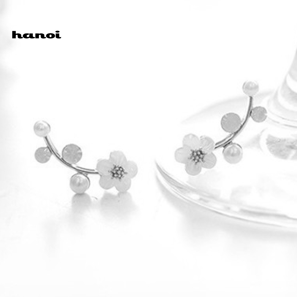 Khuyên Tai Nữ Hình Bông Hoa Thời Trang