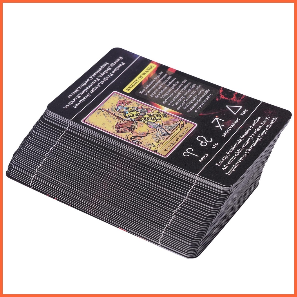 Tarot oracle cards portable tarot with heywords bộ bài oracle tâm lý cho các trò chơi bài bói toán bí ẩn chunvn
