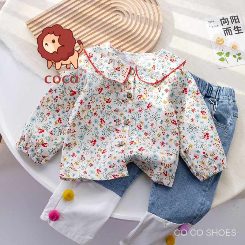 Áo Sơ Mi Ren Màu Trơn Phong Cách Hàn Quốc Thời Trang Mùa Thu Hàng Mới Dành Cho Bạn Gái