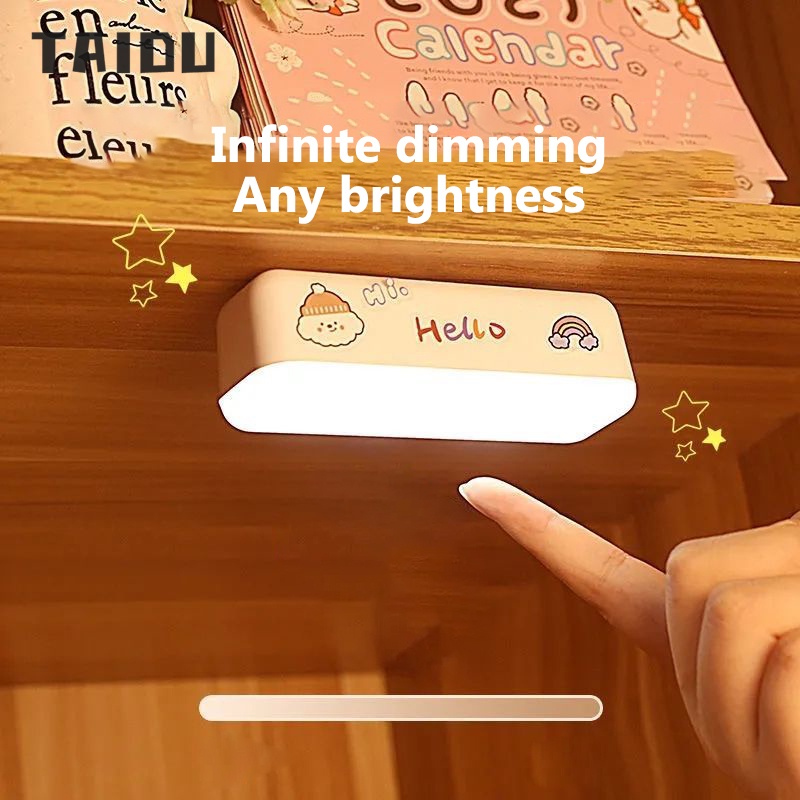 TAIDU Đèn LED tiết kiệm năng lượng Phòng ngủ Phòng ngủ Bảo vệ mắt ban đêm Đèn bàn