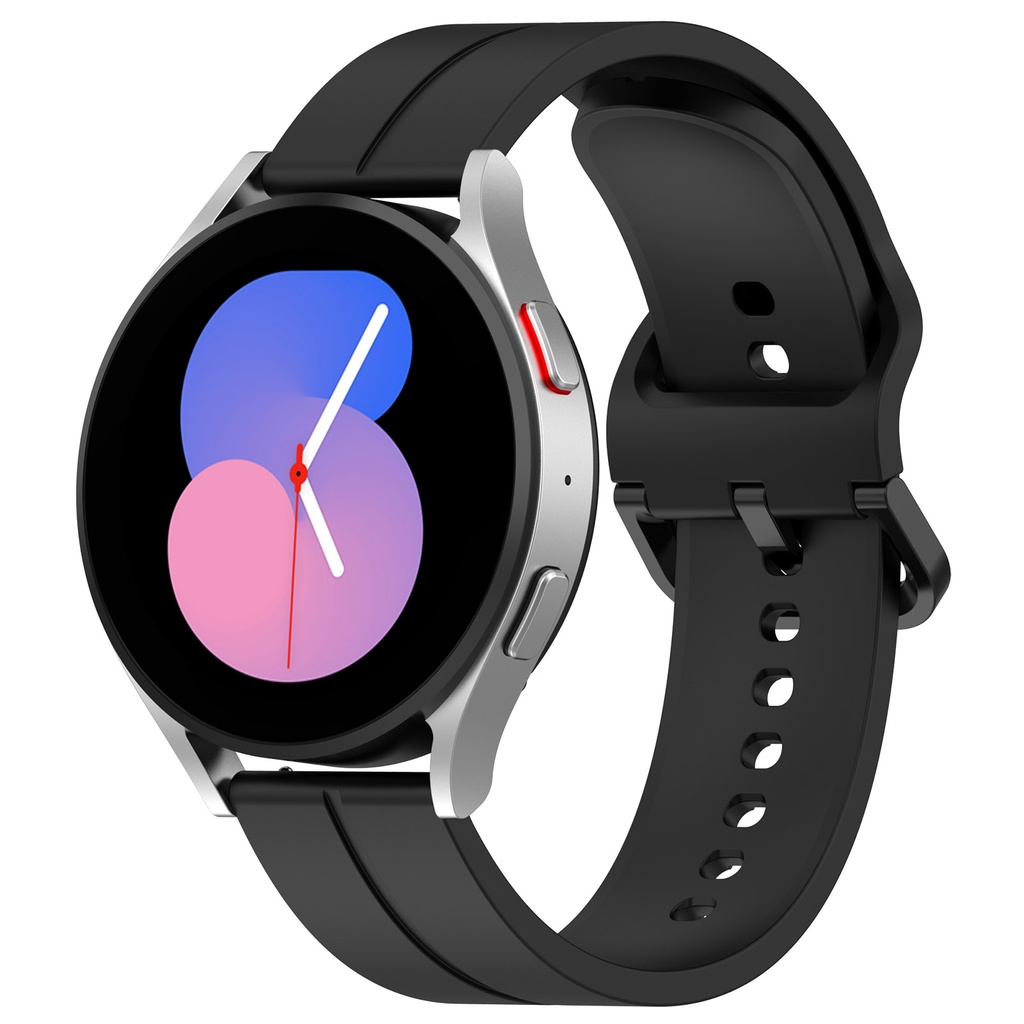 Dây Đeo Bằng Silicone 20mm 40 / 44mm Cho Đồng Hồ Thông Minh Samsung Galaxy Watch Active 2 5 / 4 / 3