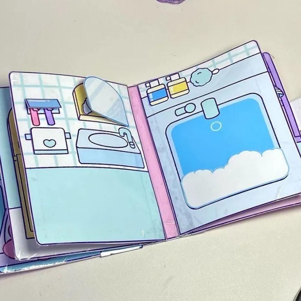 SANRIO Sách Đồ Chơi Kulomi Thủ Công Tự Làm Dễ Thương