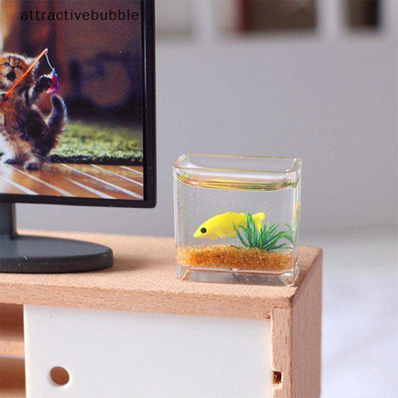 Đồ trang trí Hồ Cá Bằng Kính Trang Trí Nhà Búp Bê