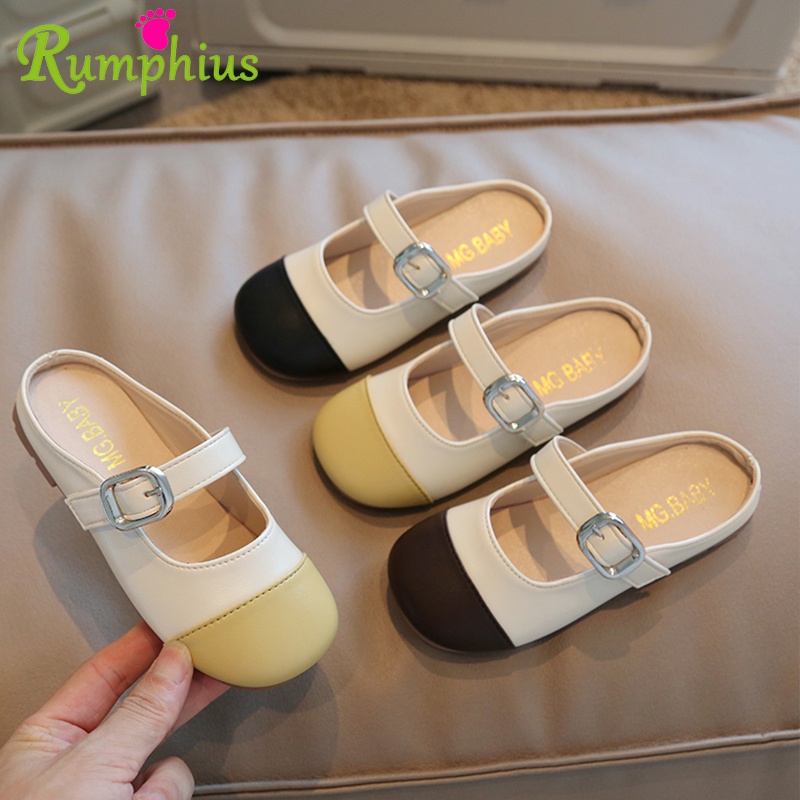 Rumphius Dép Đế Mềm Chống Trượt Thời Trang Cho Bé Gái Size 26-36