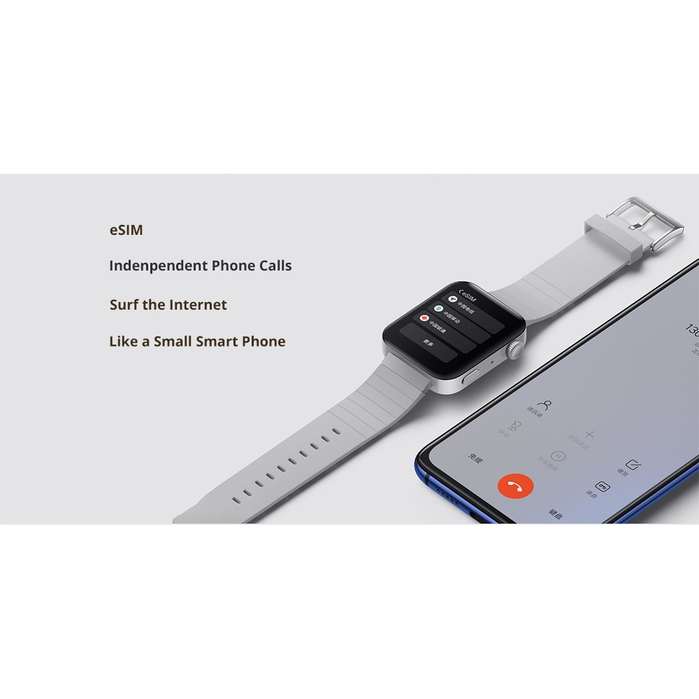 Đồng hồ thông minh Xiaomi Mi Watch Phiên bản Esim /Premium Edition/Đồng hồ xiaomi Mi Watch bluetooth