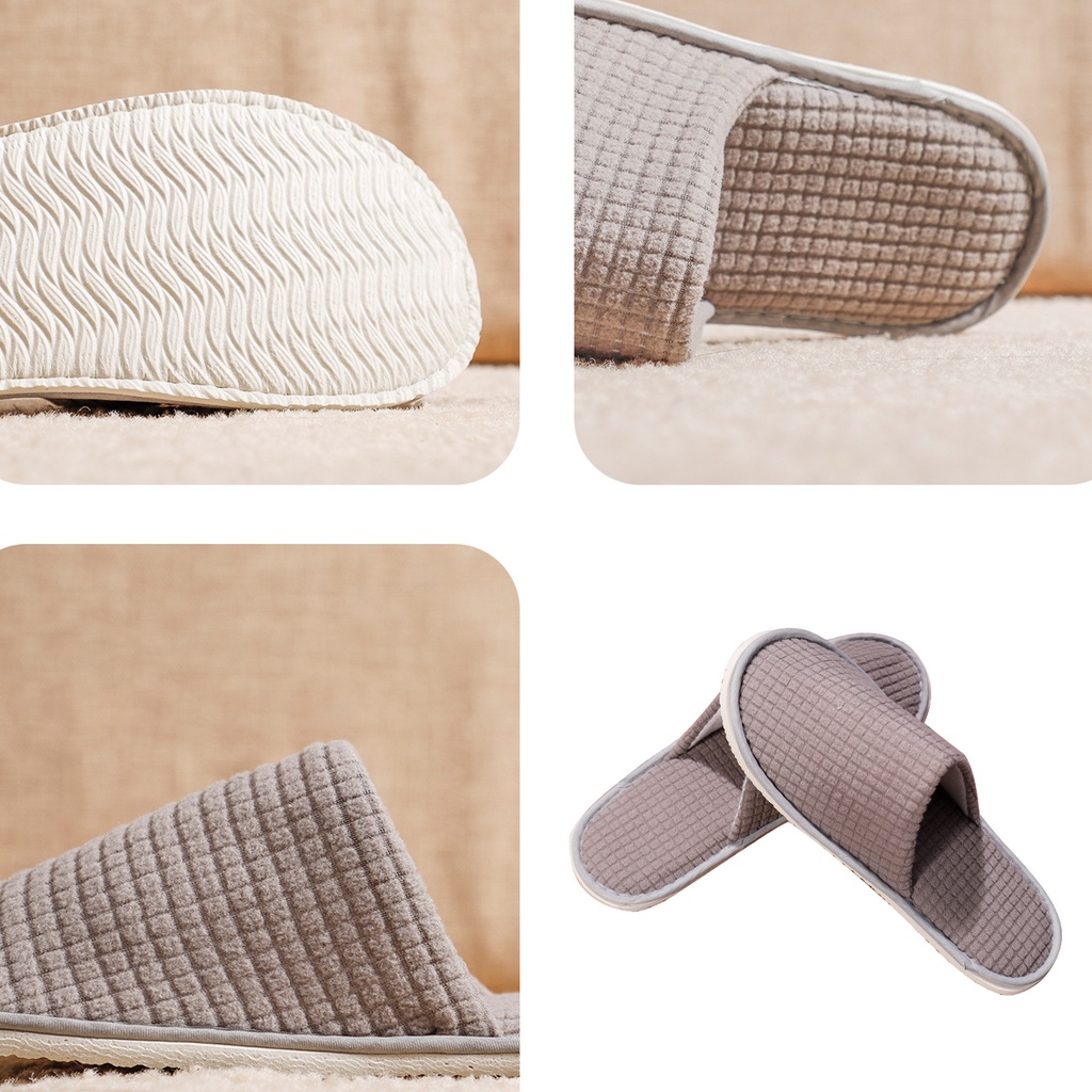 1 đôi du lịch hàng không di động tại nhà mã khách sạn thân thiện với da dép bền thoải mái