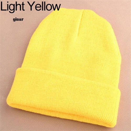 Mũ beanie Co Giãn Giữ Ấm Mùa Đông Phong Cách Hip Hop Cho Nam Nữ