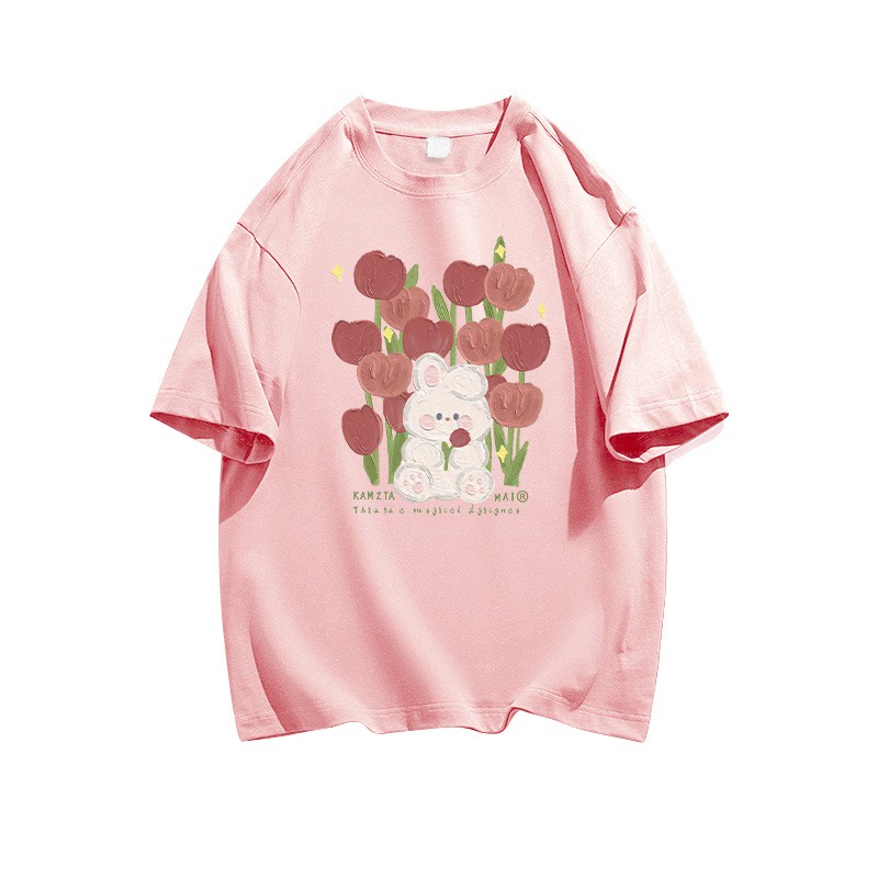 Áo Thun PEWARNA IKAT Tay Ngắn Dáng Rộng Thiết Kế Mới Thời Trang Mùa Hè Theo Phong Cách Hàn Quốc Cho Nữ