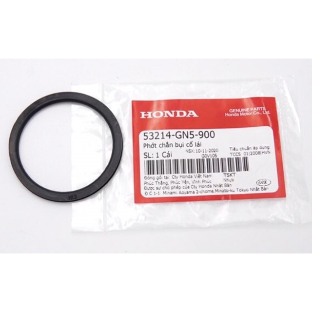 Phốt che chắn bụi cổ lái Honda ab air blade vision vs click vario lead 110 125 scr sh việt sh mode pcx