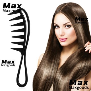 Lược Chải Tóc Răng Thưa Chống Tĩnh Điện Bằng Nhựa Chuyên Nghiệp