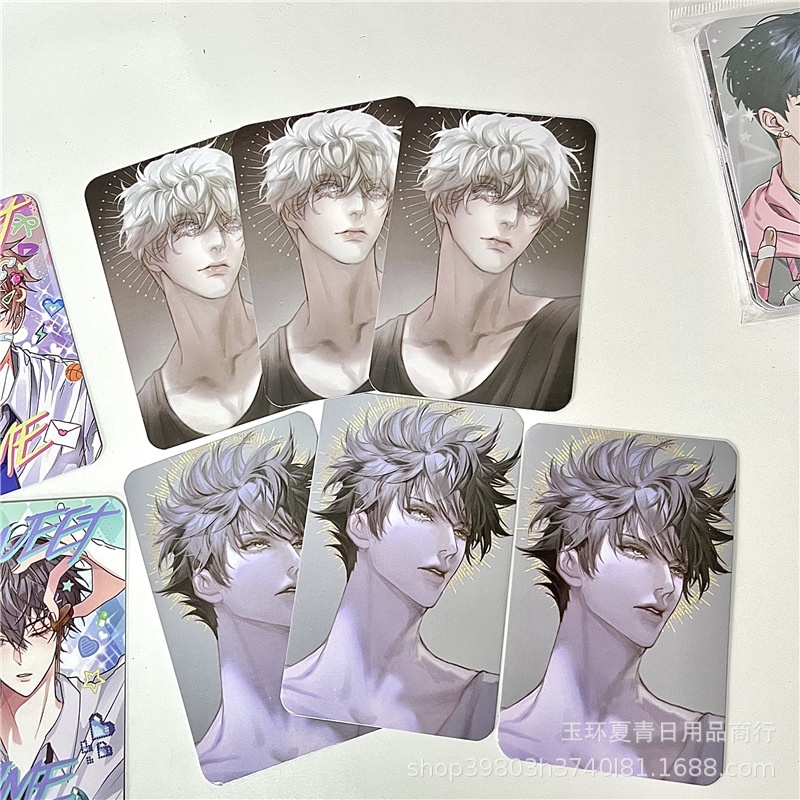 Ins Thiệp Nhỏ Truyện Tranh Hàn Quốc bak Quả Cầu Thủ Công