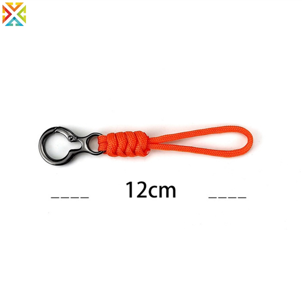 Móc Chìa Khóa Xe Hơi Bện Dây Sáng Tạo Chống Thất Lạc Cho Nam Nữ