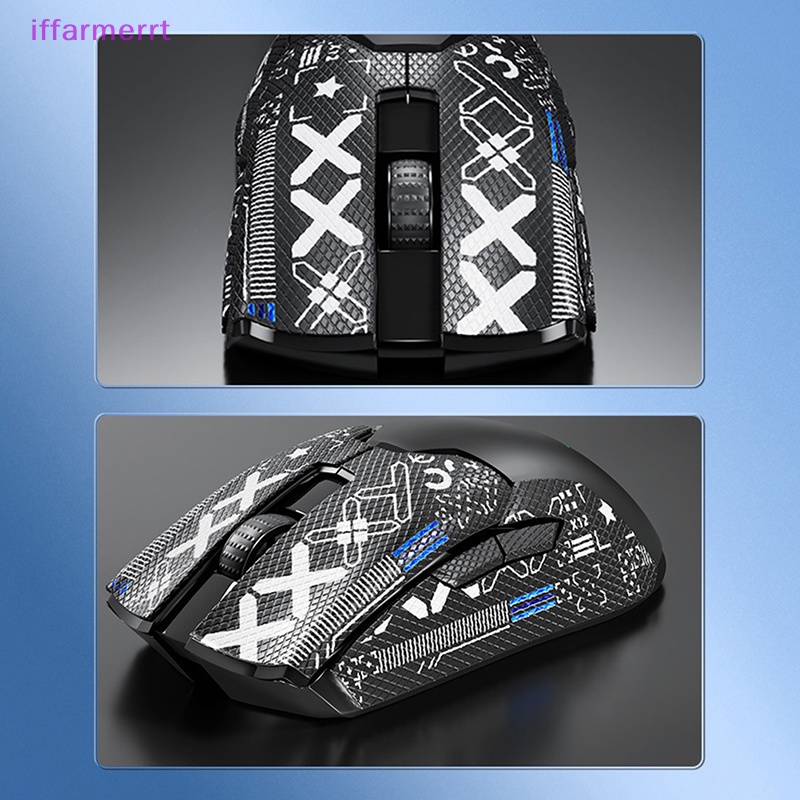 Iffarmerrt mouse grip tape skate handmade sticker non slip suck sweat for razer viper ultimate / v2 pro / mini mouse anti slip sticker vn