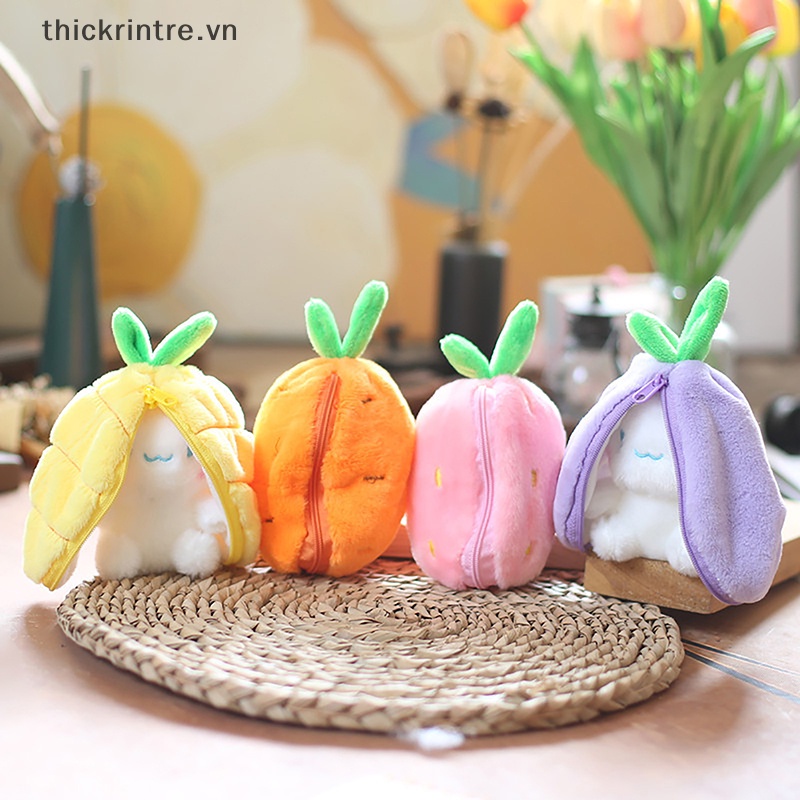 Thỏ Nhồi Bông 12cm Dễ Thương Cho Bé