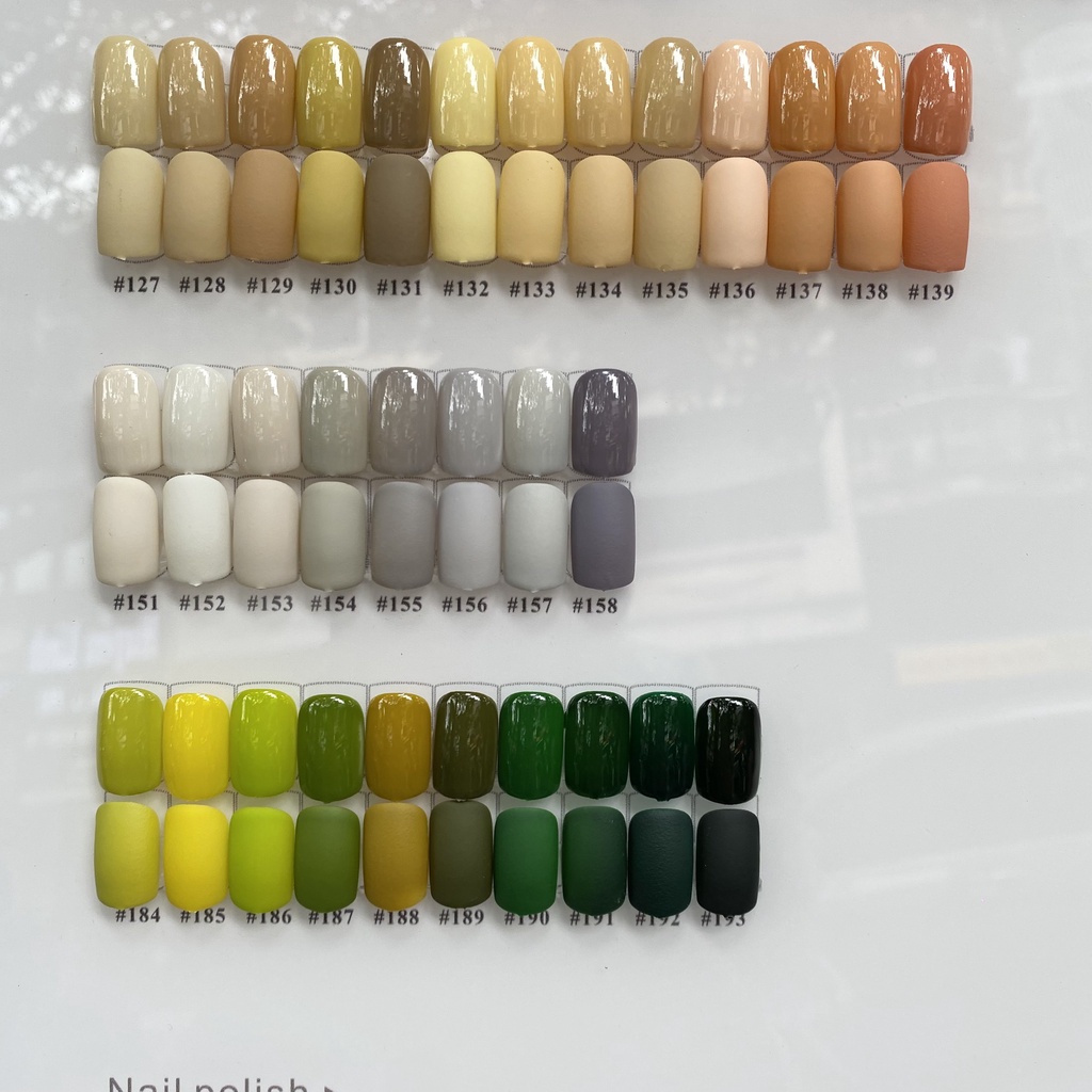 Sơn gel Amii bảng từ 41-80 - sơn gel- đồ nails nhật quyên