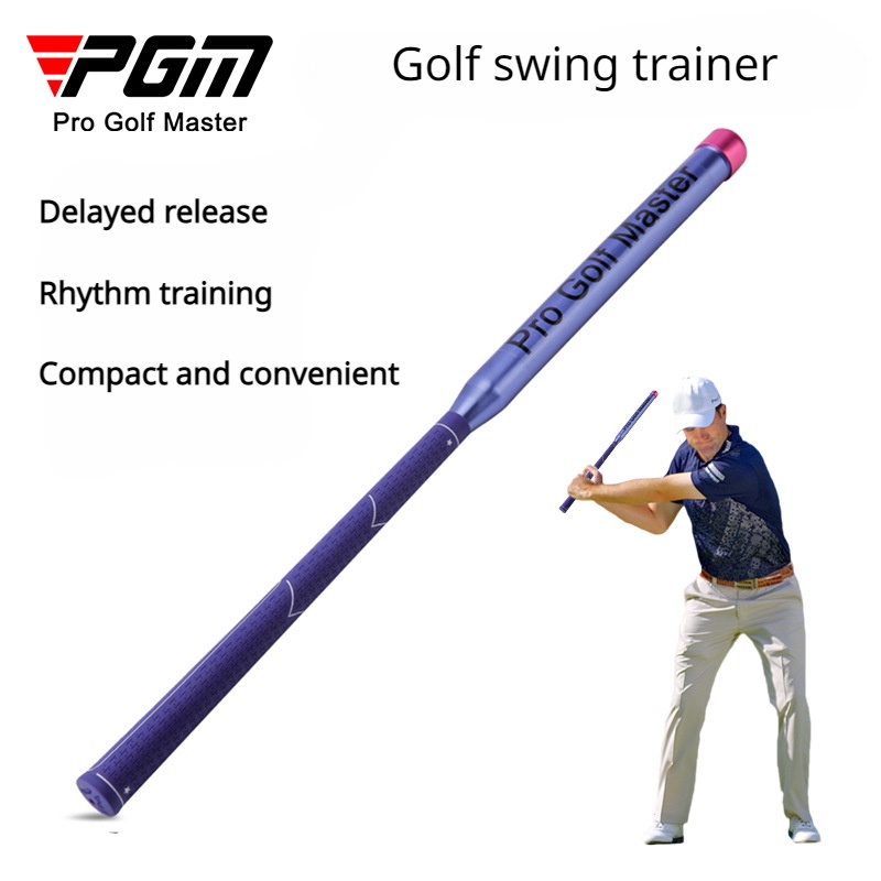 PGM Nhỏ gọn và Tiện lợi Golf Swing Stick Thực hành Nhịp điệu Đào tạo Câu lạc bộ Thực hành Cung cấp
