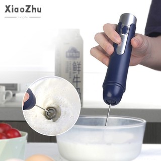 Máy đánh sữa xiaozhubangchu tạo bọt cà phê cầm tay tiện dụng