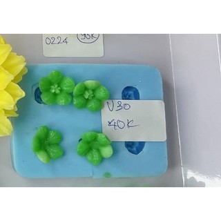 Khuôn silicon hoa mai đào v30 -sl 40k