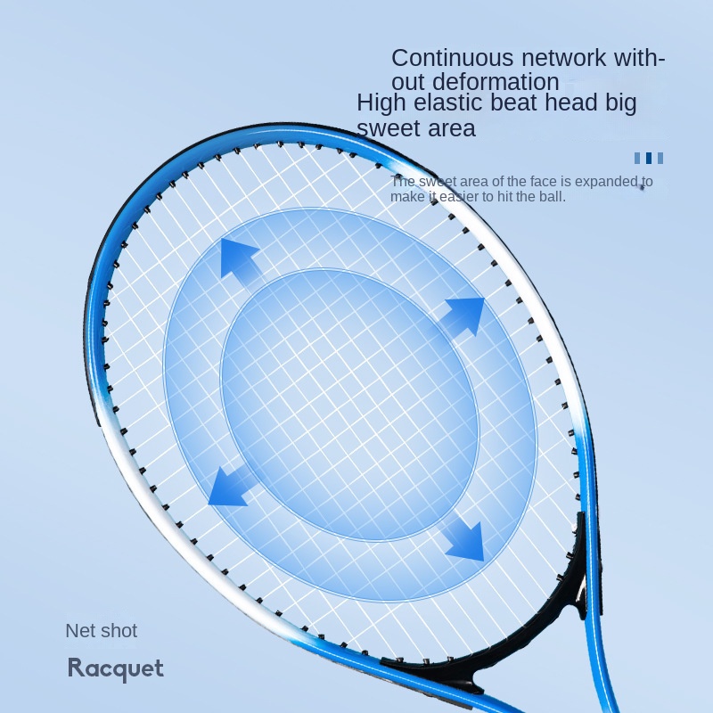 Bộ Vợt Tennis Kèm Dây Chuyên Dụng Cho Người Mới Bắt Đầu