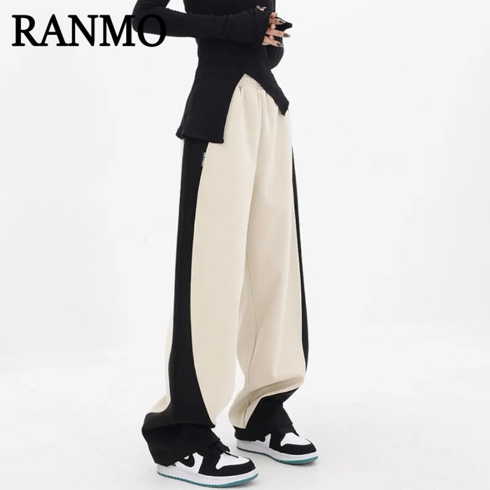 Quần dài RANMO A23L0GP ống rộng thời trang dành cho nữ