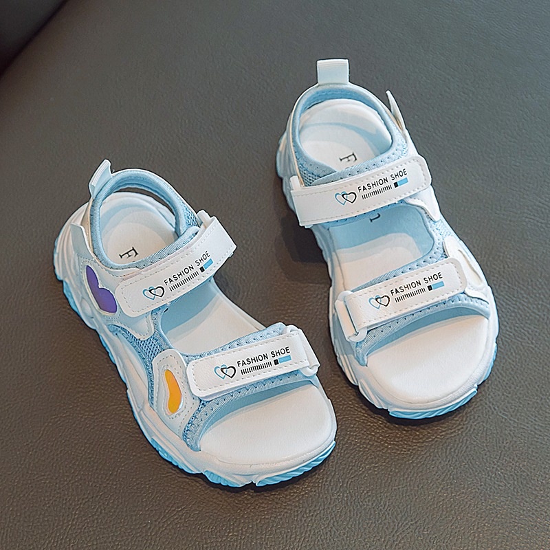 Giày Sandal Đế Mềm Chống Trượt Thời Trang Mùa Hè Hàn Quốc 2023 Cho Bé Gái