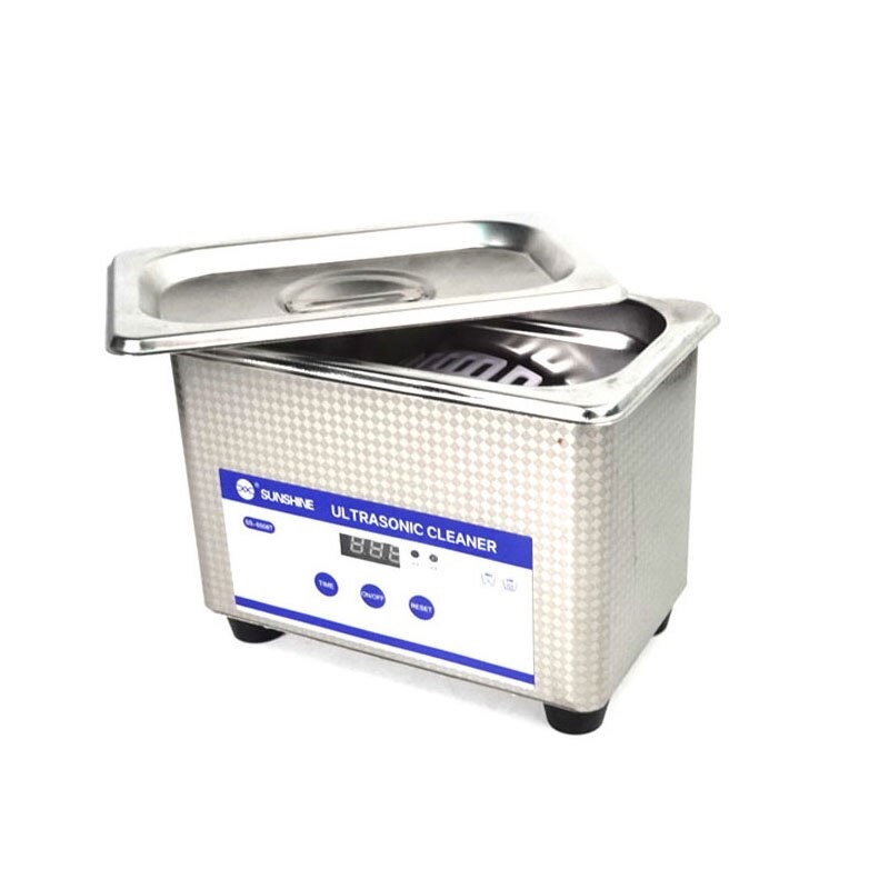 Máy rung siêu âm (nồi luộc main) loại xịn Full inox Sunshine SS-6508T làm sạch bo mạch điện tử, đồng hồ, nhẫn, kính...