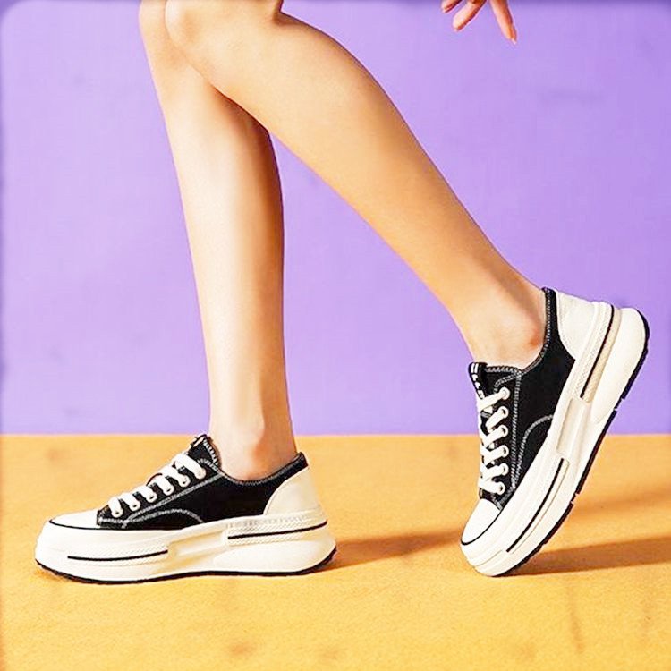 Giày Thể Thao Vải canvas Thoáng Khí Trẻ Trung Cho Nữ