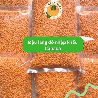 Đậu Lăng Đỏ Nhập Khẩu Canada 500g - Red Lentils