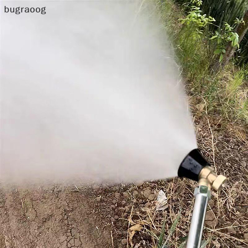 Bug thuốc trừ sâu áp suất cao er vòi phun có thể điều chỉnh đầu ra nước bằng đồng để tưới cỏ hoa raoog