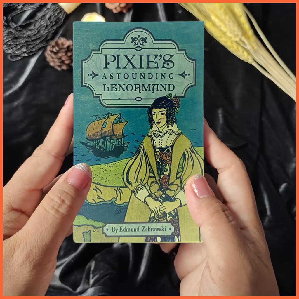 Hot astounding lenormand oracle cards bói toán phiên bản tiếng anh bói bài tarot cards friend family board chunvn