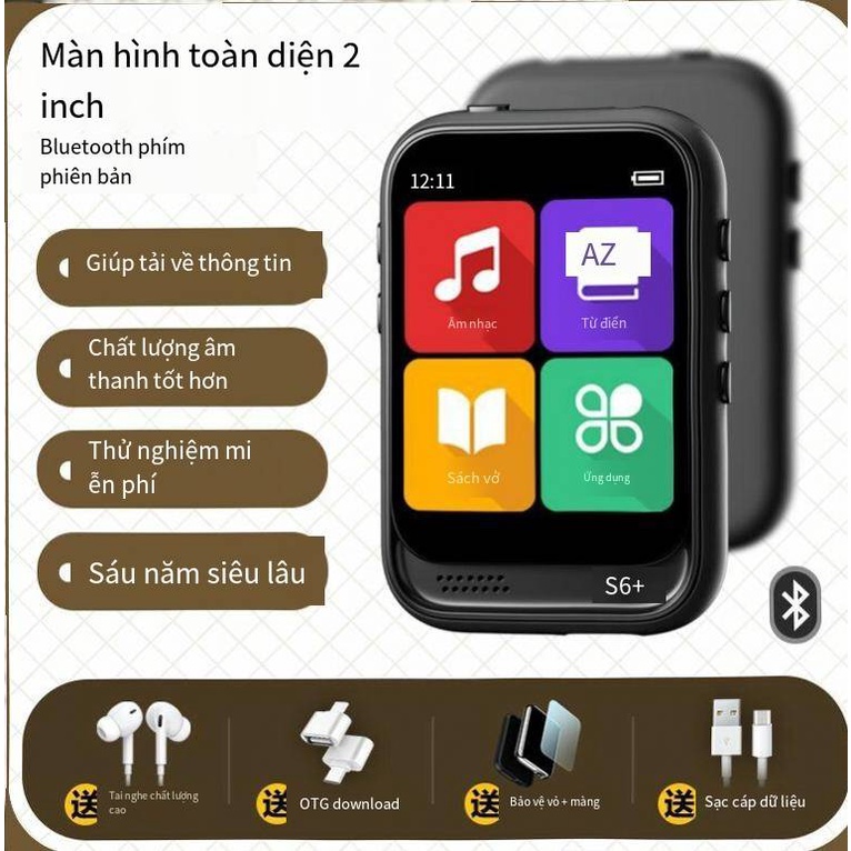 Bluetooth mp3/mp4/Walkman phiên bản học sinh/máy nghe nhạc dành riêng cho học sinh trung học