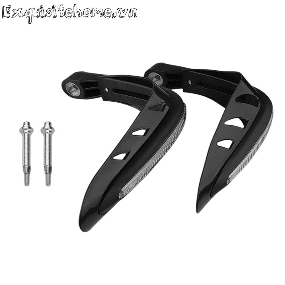 1 cặp tay lái bảo vệ tay lái xe máy đa năng bảo vệ tay lái đèn led
