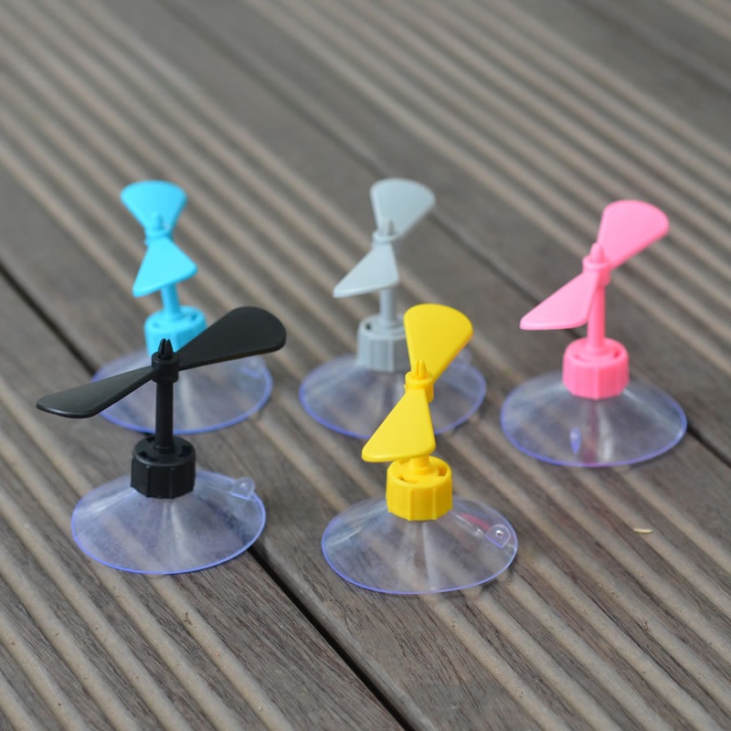 Cánh Quạt Xoay Bằng Tre Gắn Nón Bảo Hiểm Dễ Thương Trang Trí Xe Máy