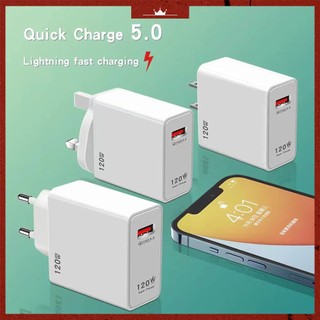 Củ sạc nhanh 120w cổng usb 3.0 chuyên dụng cho thoại