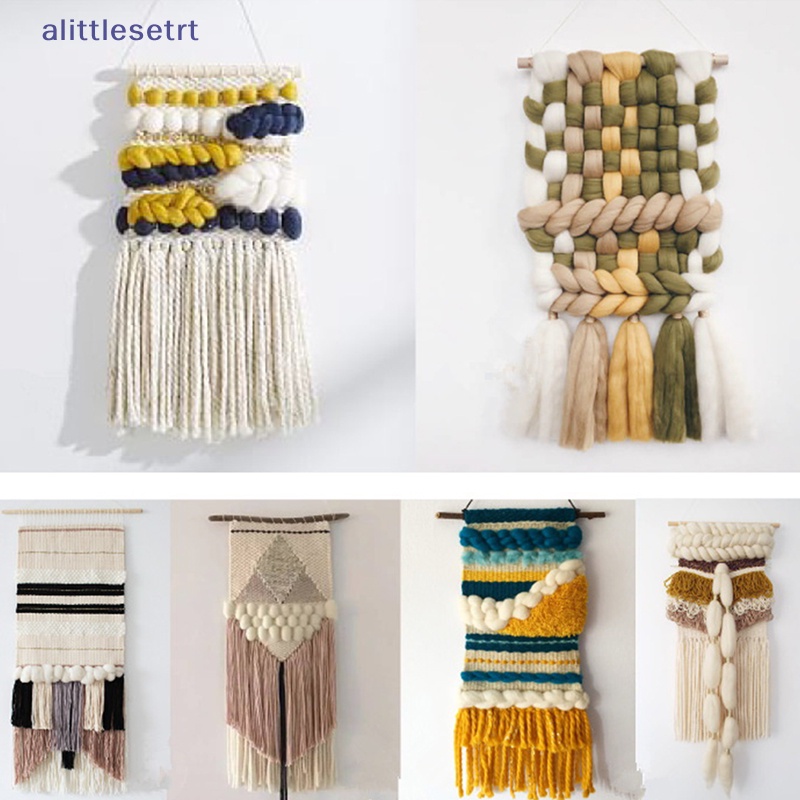 Aa sợi len cồng kềnh chunky arm knitg siêu mềm giant ball roving crocheg diy vn