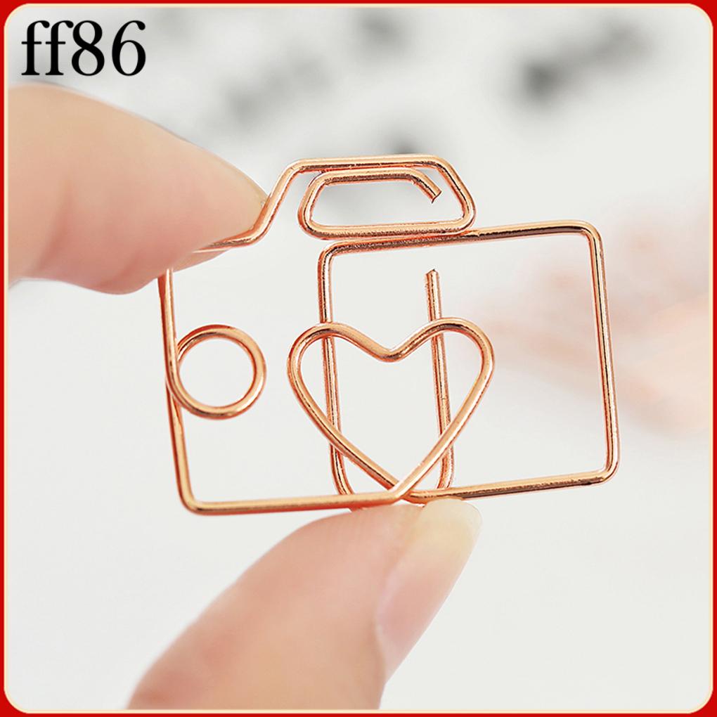 1/2/3 delicacy phim hoạt hình vàng hồng kẹp giấy đánh dấu ghi nhớ clip đồ dùng văn phòng