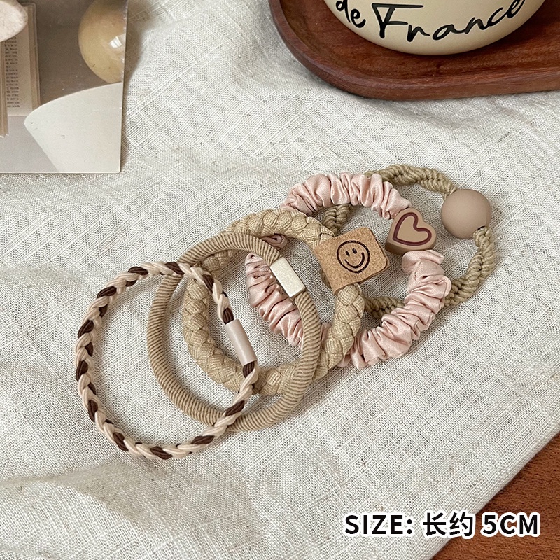 Dây Buộc Tóc Cao Su Co Giãn Thời Trang Cho Nữ