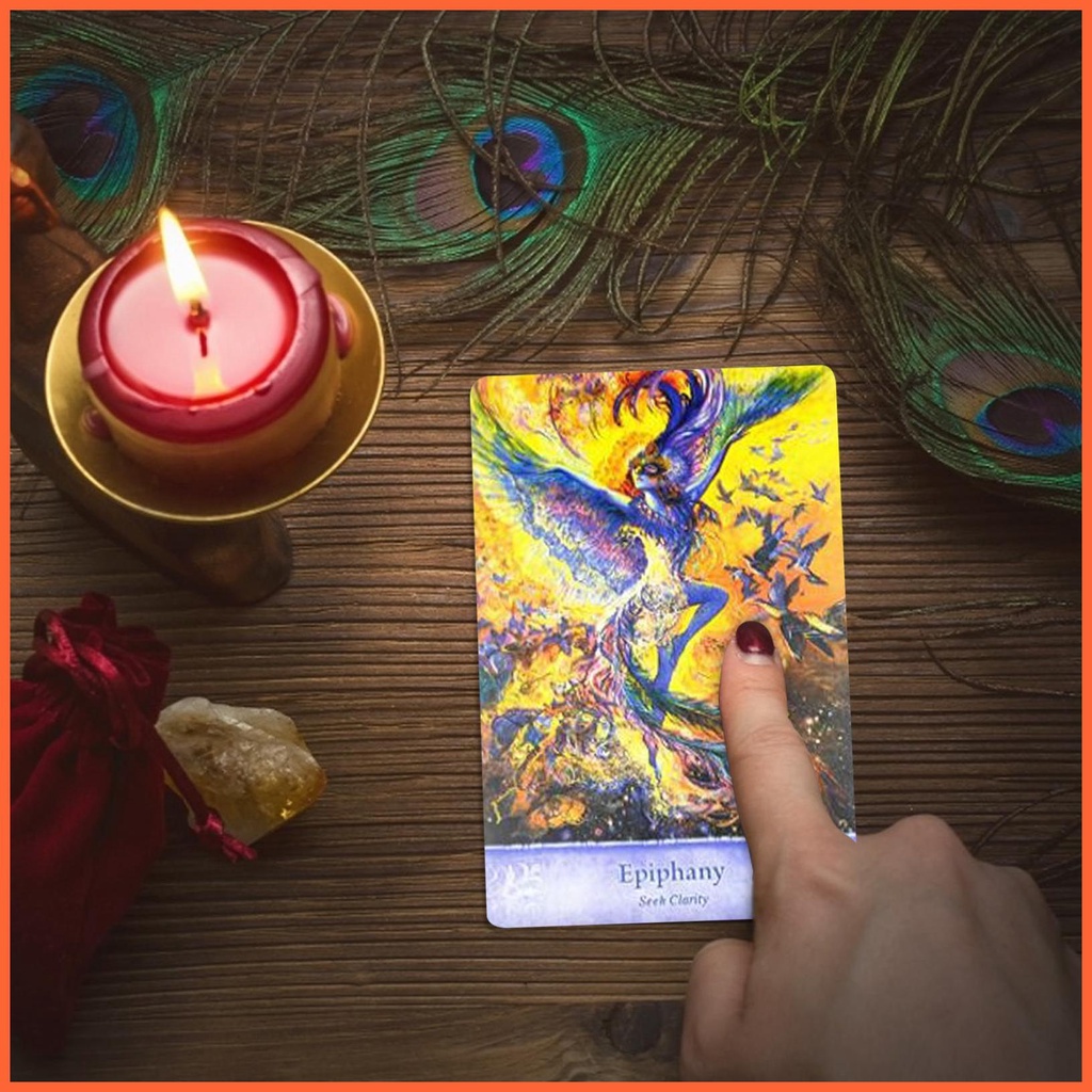 Tiếng anh mystical wisdom card decks câu hỏi hàng ngày board game friend party bói trò chơi family board chunvn