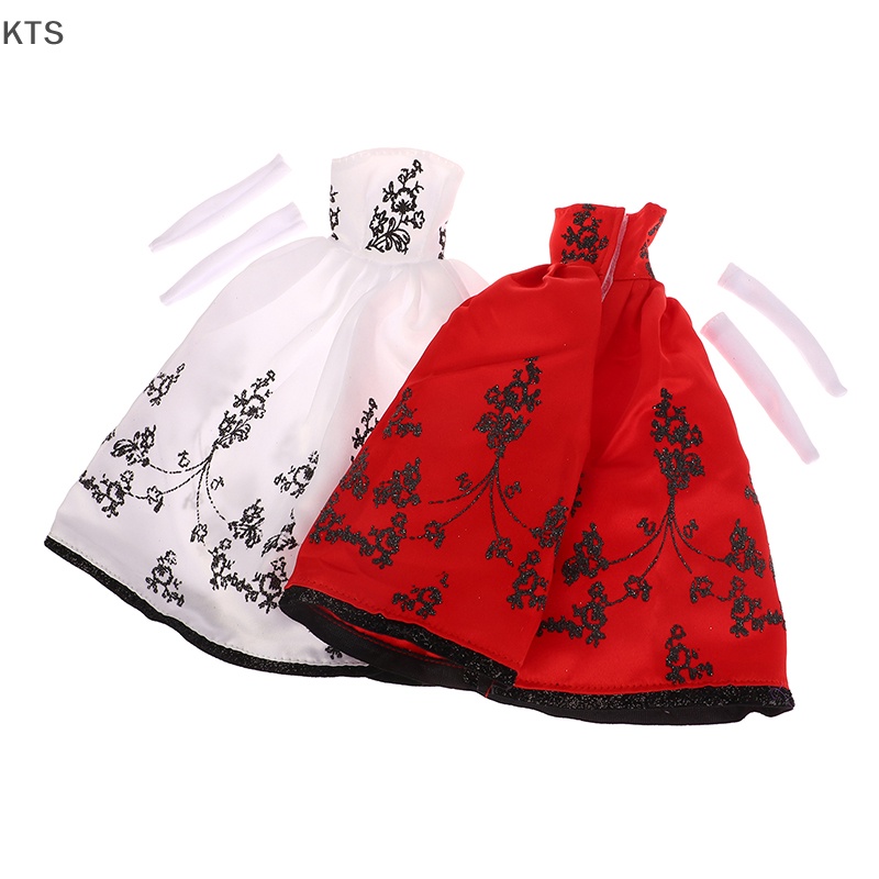 Kts quần áo búp bê váy công chúa tiệc tiệc váy đẹp cho búp bê 11 inch kt