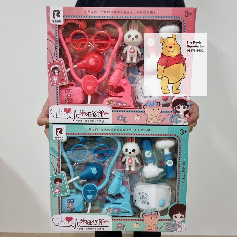 Đồ Chơi Bác Sĩ Với Nhiều Dụng Cụ Cho bé, Đồ Chơi Nhập Vai- Thepooh