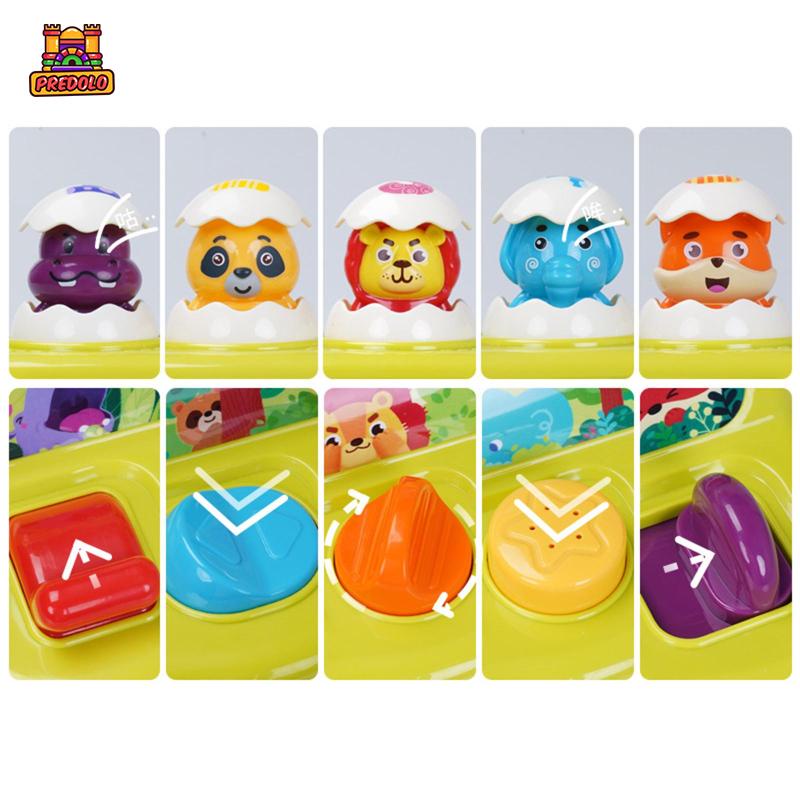 Predolo búa đồ chơi đếm phản xạ ẩn và tìm kiếm đào tạo quà tặng sinh nhật cho trẻ em