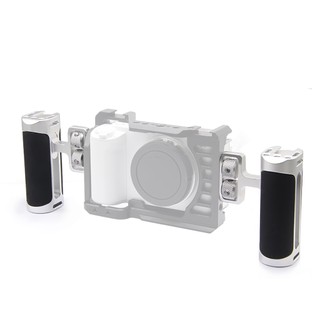Tay cầm bên tay cầm máy ảnh mini feichao với hai giá đỡ vít 1/4 inch -20 cho máy ảnh dslr không gương lật / máy ảnh kỹ thuật số