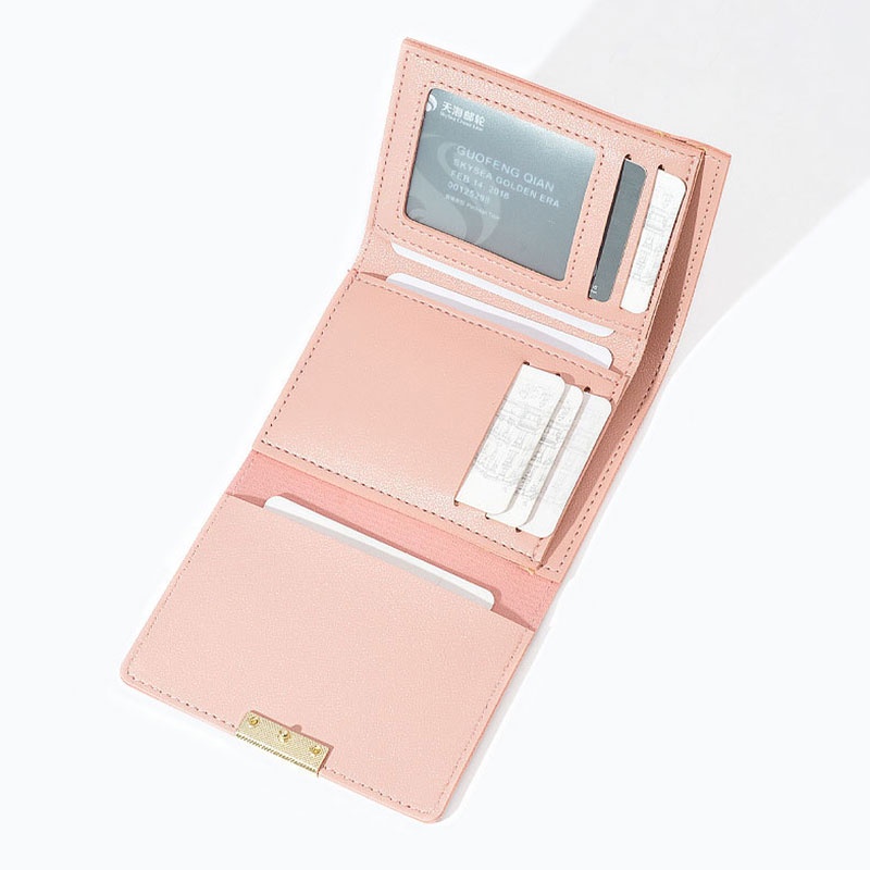 Arctic Hunter  Ví dài gấp ba  đơn giản phối khóa cá tính thời trang dành cho nữ