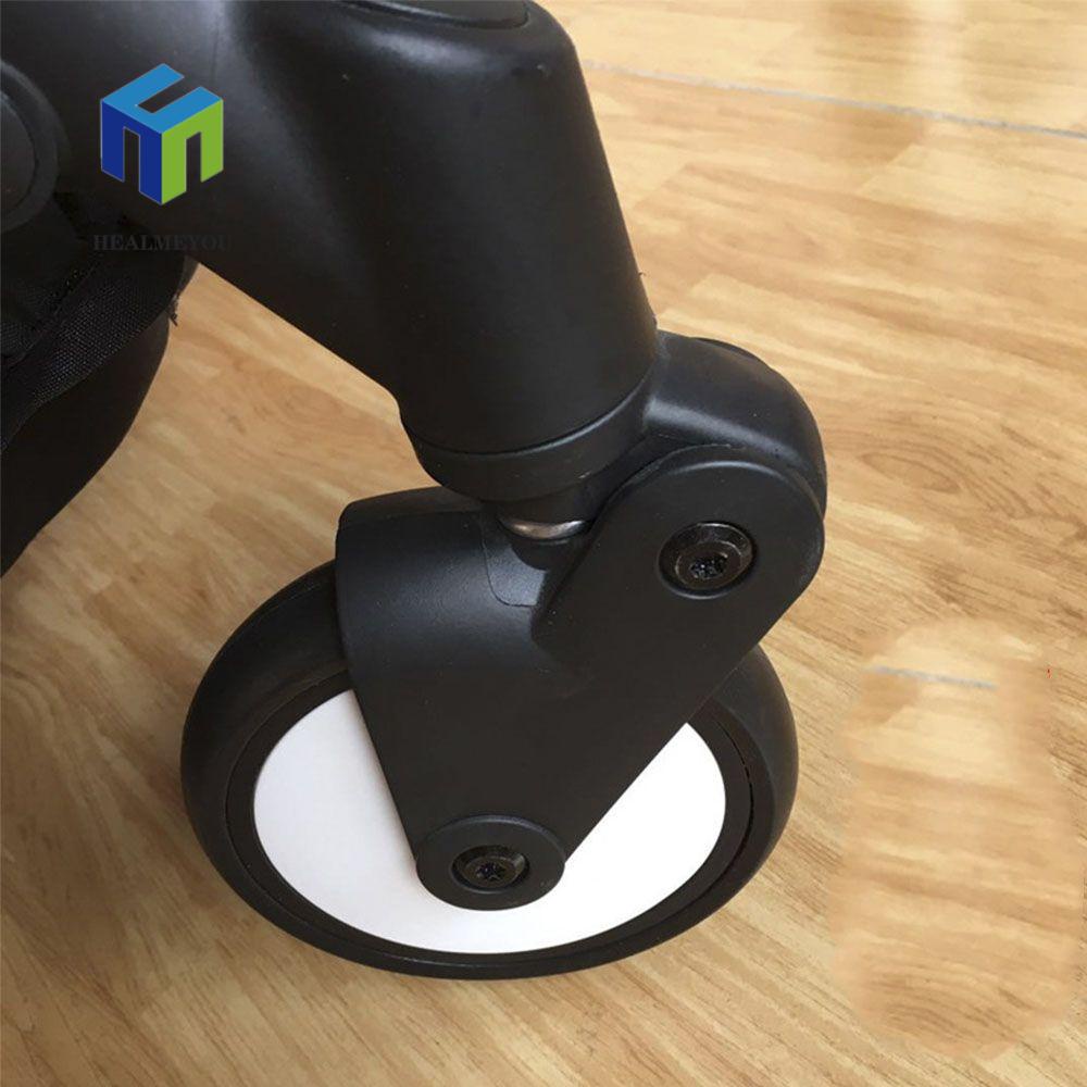 Bánh xe HEALMEYOU chất liệu PU bền bỉ thay thế chuyên dùng cho xe đẩy trẻ em