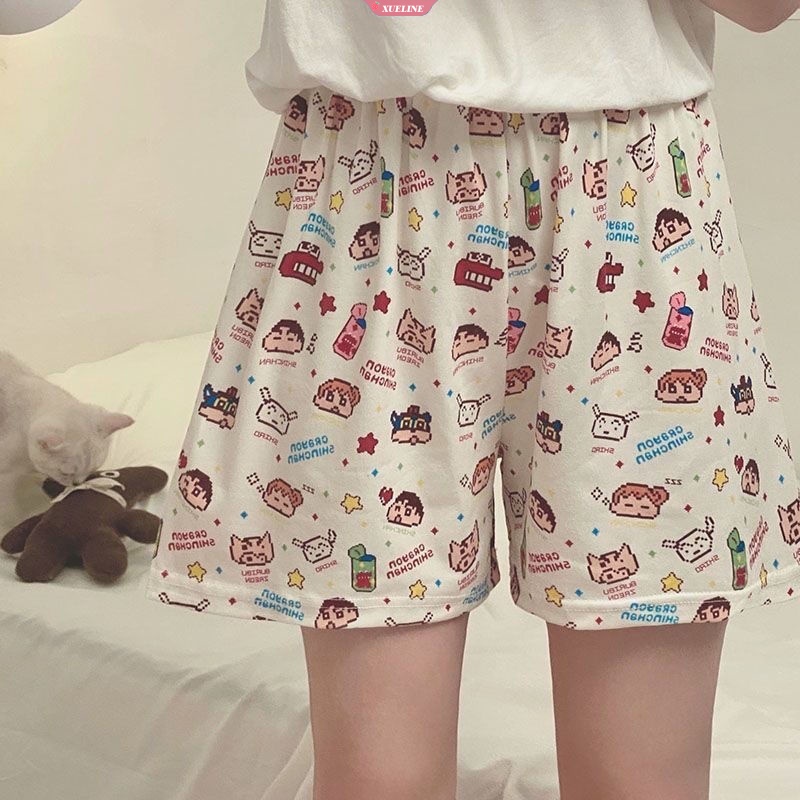 Quần short họa tiết cá mập dễ thương quần âu thời trang thoải mái quần short hoạt hình quần đi biển mùa hè