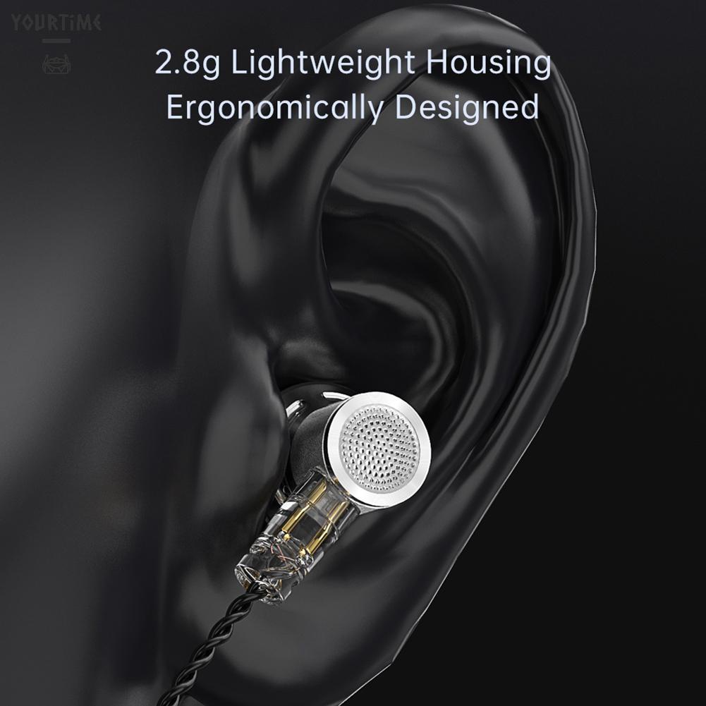 Tai nghe hifi bass tai nghe có dây động chống ồn tai nghe cắm 3.5mm