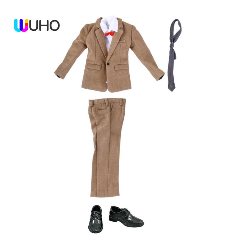 1/6 trang phục áo dài trung quốc bộ áo khoác cho 12 / '' hình cơ thể nam